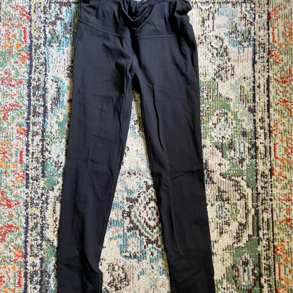 Black womens gap fit leggings small